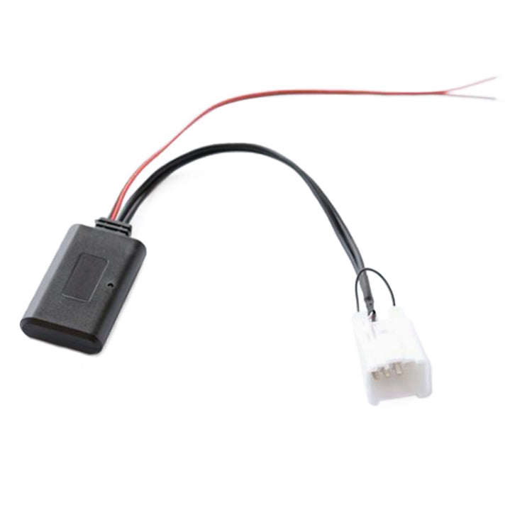 AUX Bluetooth audio cable with 5-pin connector and black control box