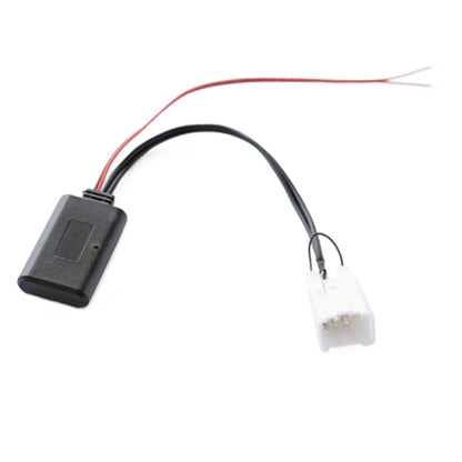 AUX Bluetooth audio cable with 5-pin connector and black control box