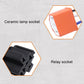 Relay socket and ceramic lamp socket module for headlight wiring harness
