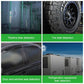 Ultrasonic leak detection uses shown for pipes, tires, door seals, and refrigeration