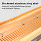 Close-up of orange aluminum shell power inverter with cooling fins and mounting screws