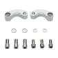 Rearview extension brackets with mounting hardware: washers and bolts included