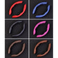 Steering wheel cover color swatches: red, blue, gray, pink, brown.