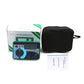 Transistor tester kit with black carry bag and included instruction papers