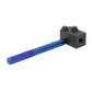 3/16 in brake pipe flaring tool with blue lever and black threaded clamp head