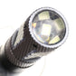 H3 LED fog light bulb with front lens and multiple SMD LED chips