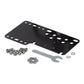Black support plate for USB racing handbrake with screws and spacers