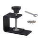 Handbrake support holder clamp with base, threaded rod, screws, and wrench