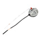 Reversing light holder with cable and round gray base, black wire and gray connector