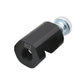 M12 spark plug gap tool with knurled adjustment nut and M12-marked block