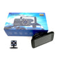Dual-lens car dash cam kit with front screen and small rear camera