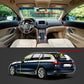 Dash cam installation diagram with interior view and exterior camera placement