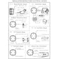 Installation instructions sheet for electrical gauges, including voltmeter gauge wiring diagram