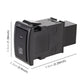 Fog light on-off switch module with LED OFF label on black housing