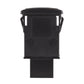 Fog light on-off switch rear housing connector, black plastic