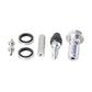 Replacement hardware for hydraulic master cylinder rod: O-rings and mounting bolts