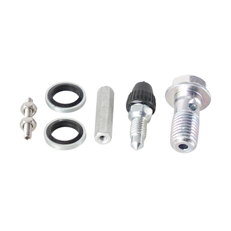Replacement hardware for hydraulic master cylinder rod: O-rings and mounting bolts