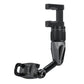 360-degree rotating car phone holder with small clip cradle, black