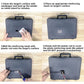 Plastic bumper repair instructions showing mesh reinforcement and melted welding rod
