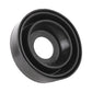 Universal headlight dust cover, black soft silicone with circular center opening