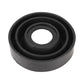 Universal headlight dust cover, black soft silicone ring with visible inner lip