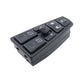 Volvo power window switch, dark gray buttons with window icons and rocker selector