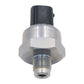 Car brake pressure sensor, front view with silver hex base and threaded outlet