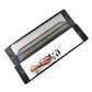 Black LED trailer light with exposed wiring and internal circuit board