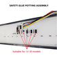 LED trailer light PCB with multi-color wiring and glue-potting assembly