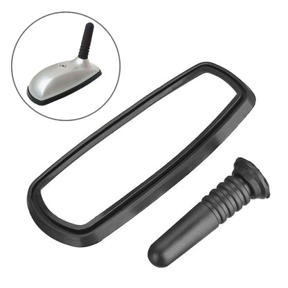 Antenna sealing ring set: black rubber gasket and spacer for car roof mount