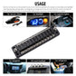 Black fuse distribution block with screw posts and multiple fuse slots for vehicle power