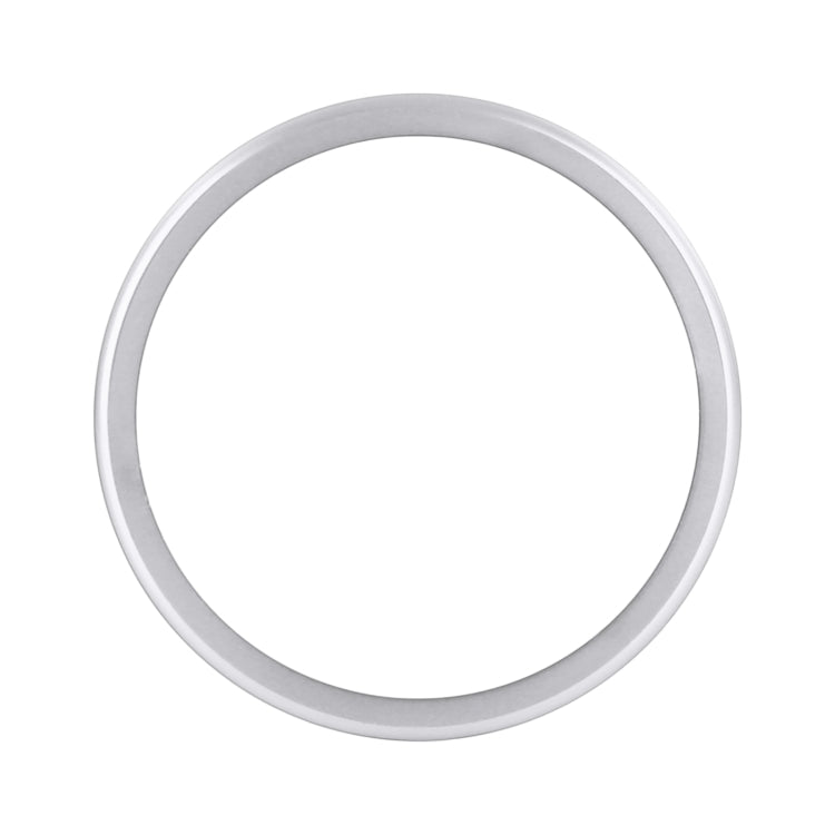 Silver/gray round headlight switch trim ring sticker