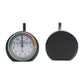 Tire tread depth gauge pointer dial front with green markings and black housing