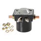 Marine outboard starter solenoid relay with open top housing and included mounting hardware