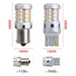 1156 LED turn signal bulbs, front and side view with 19mm size