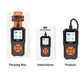 OBD2 car diagnostic tool kit with code reader device, user manual, and box