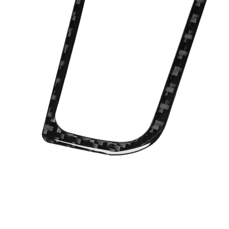 Carbon-fiber style side air outlet frame trim, curved edge strip