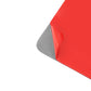 Carbon fiber trim sticker piece with red release liner and grey adhesive side