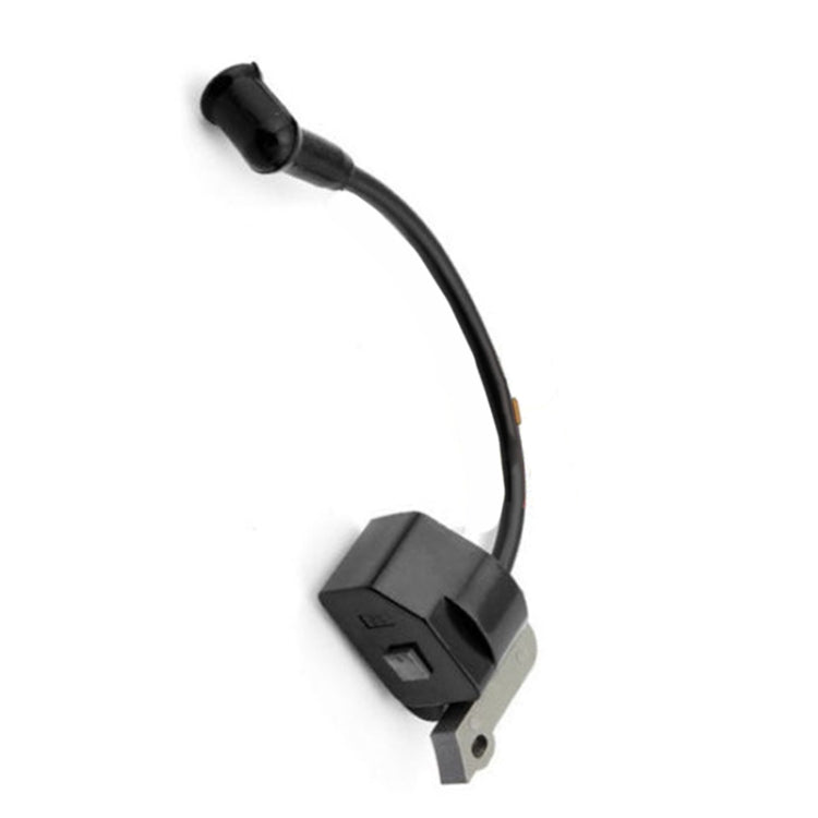 Ignition coil module with black wire and metal mounting tab