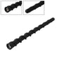 Black thread car antenna aerial with metal threaded insert at base
