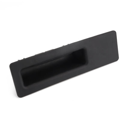 Car tailgate release button switch opener, black rectangular housing