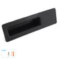 Car tailgate release button switch opener, black rectangular switch with slot
