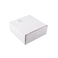 White shipping box with label for side rear-view mirrors