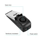 Black wedge door stop alarm with power switch and circular sensitivity dial