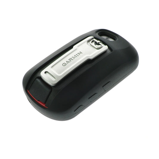 Black silicone case for Garmin Oregon 650 with top handle and metal latch slot