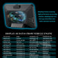 Car HUD head-up display unit with dual-core processing graphic