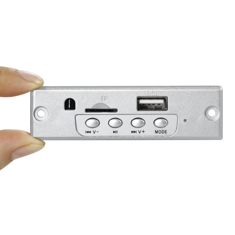 Car 12V audio MP3 decoder board with Bluetooth front panel, TF and USB ports