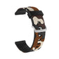 Camouflage Silicone Replacement Wrist Strap Watchband with Silver Buckle, 20mm For Samsung Galaxy Watch 3 41mm, 22mm For Samsung Galaxy Watch 3 45mm, 20mm For Samsung Galaxy Watch Active2 44mm, 20mm For Huawei Watch GT 2 42mm                           ...