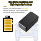 Black GPS tracker with 5000mAh battery graphic