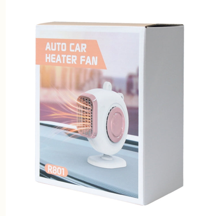 Retail package box for auto car heater fan